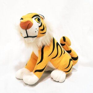 Aladdin Rajah Tiger Disney 1993 Mattel Stuffed Animal Plush 7" Sitting